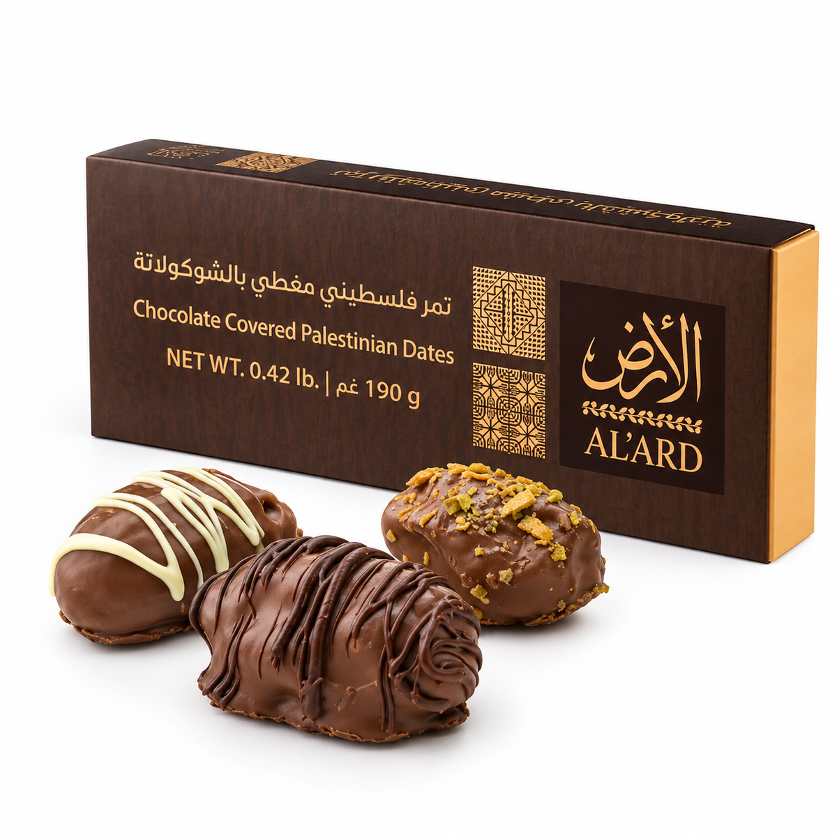 Chocolate-Covered Palestinian Dates – 100g